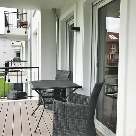 Апартаменты App 42, Strandresidenz Duenenperle Кюлунгсборн